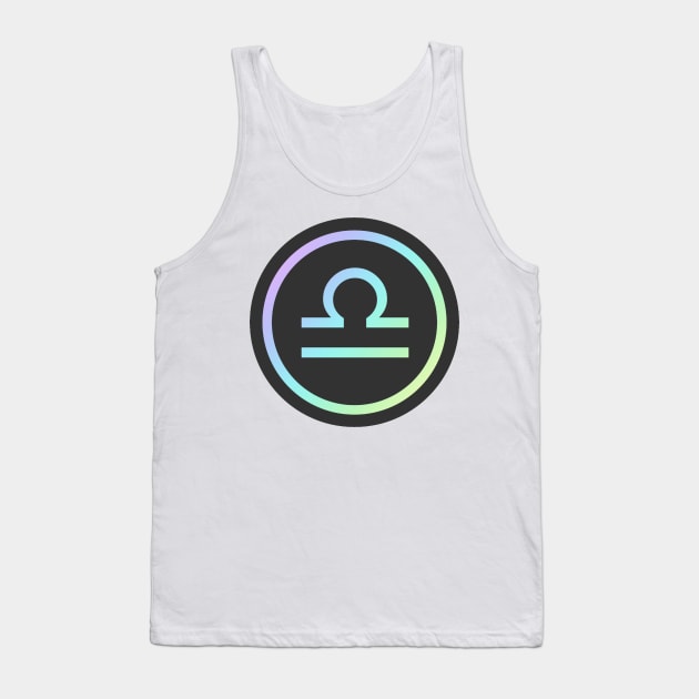 Rainbow Zodiac - Libra Tank Top by BiscuitSnack